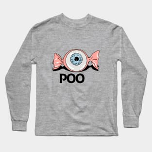 Poo!!! Trick Or Treat, Halloween Long Sleeve T-Shirt